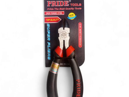 Pride Super Pliers P168W - Cutter Top Quality CR-NI 6 inch 150mm Discount