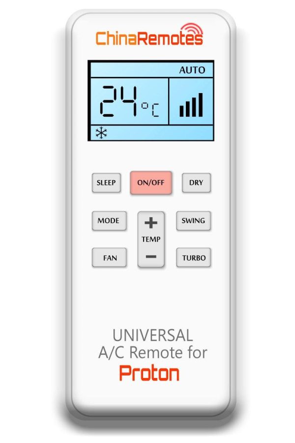 Universal Air Conditioner Remote for Proton AirCons ✅ For Sale