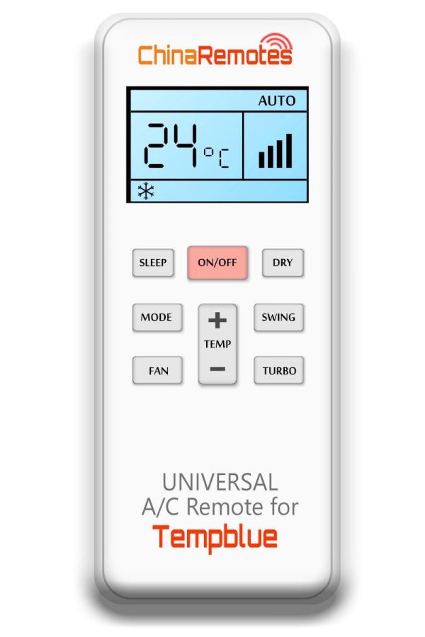 Universal Air Conditioner Remote for Tempblue AirCons ✅ on Sale