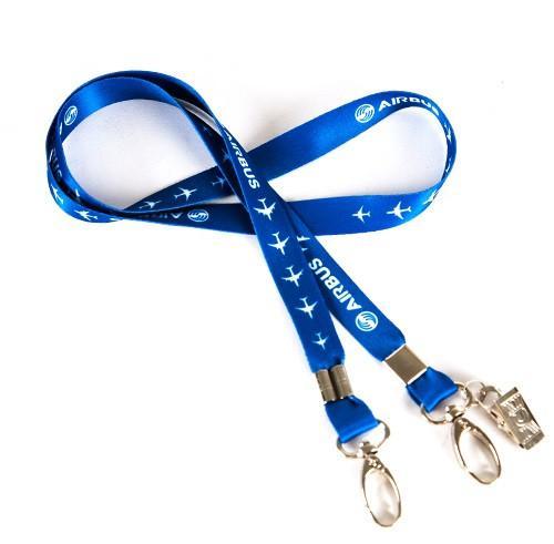 Blue Airbus Lanyard & ID Holder For Discount