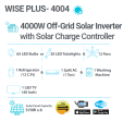 Trion Wise Plus- 4004 4000W Off-Grid Solar Inverter with 5000W Solar Charge Controller Hot on Sale