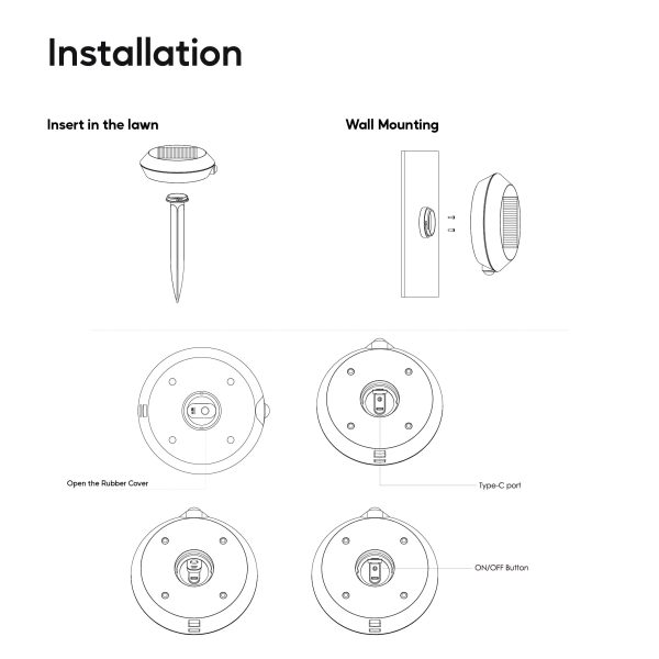 Okasha Smart Solar Garden Light (Bluetooth) Supply