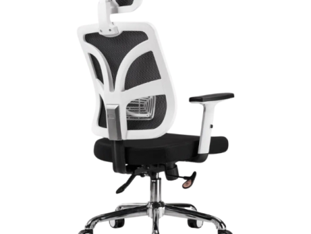 Revolving Chair 8902 White - 360° Degree Rotation with Jack system Sale