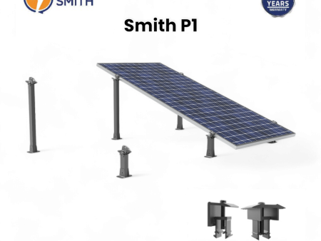 BHS Aluminium Smith P1 Solar Structure with clamps (Set of Two Legs) Cheap