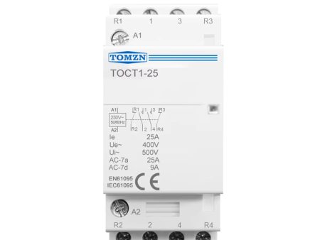 Tomzn TOCT1 4P AC Din Rail Household Modular Contactor Discount