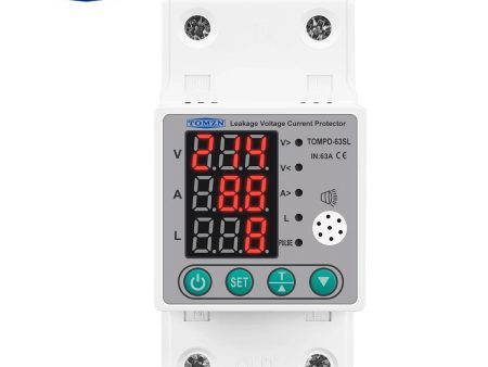 Tomzn 5in1 2024 model Over And Under Voltage Over Current with Current Leakage 63A Online