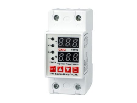 CNC YC7VA 2in1 2P Overvoltage and Undervoltage Protector Online now