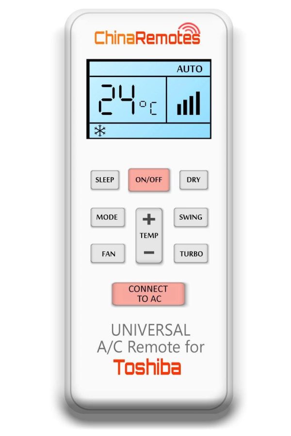 Universal Air Conditioner Remote for Toshiba ✅ Supply