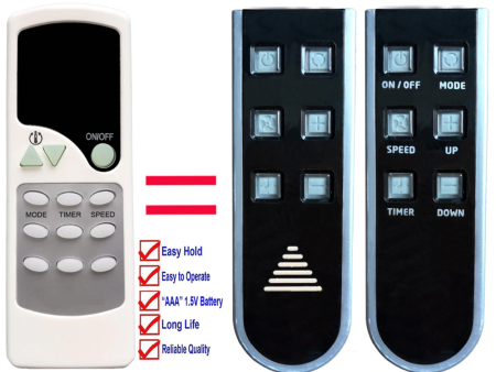 Replacement Remote for Haier - Model: AC5 For Sale