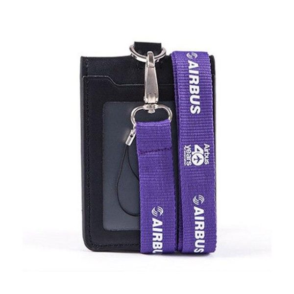 Genuine Airbus (40 Years) Logo Lanyard with ID Card Holder Online Hot Sale