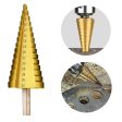 HSS Steel Step Cone Drill Bit Set Hole Cutter 4-32mm Online