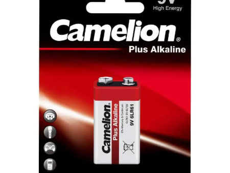 Camelion Plus Alkaline 6LR61 9V Battery Discount