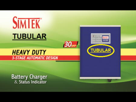 SIMTEK 30A Charger for Tubular Battery 220VAC to 12V DC Smart Digital AGM GEL Battery Charger Cheap