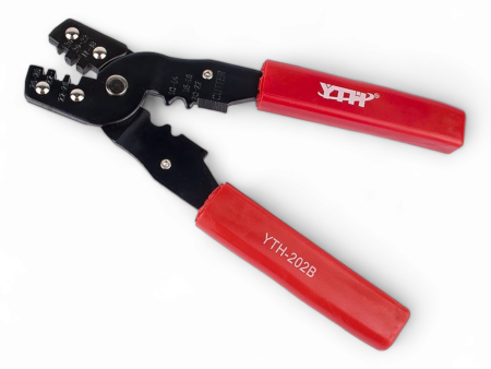 YTH-202B Multi-Tool Portable Cable Crimper tool (10-22) for Non-Insulated Terminals with Cutter Hot on Sale