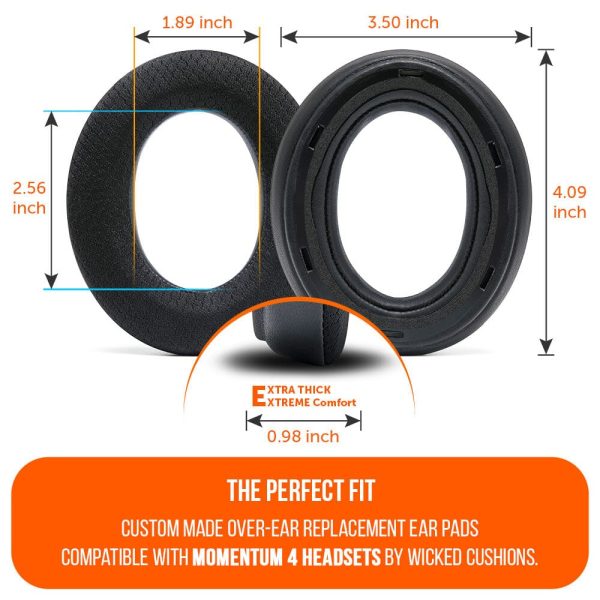 Sennheiser Momentum 4 Earpads - WC FreeZe Cooling Gel Fashion