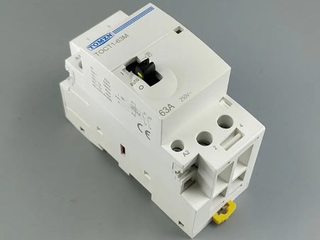 Tomzn TOCT1-63M 2P 63A 2NO 220V Din rail AC Modular contactor Tomzn Contactor Online Hot Sale