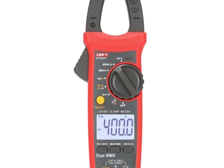 Uni-T UT203+ Digital Clamp Multimeter DC AC Current Voltmeter 400-400A Supply