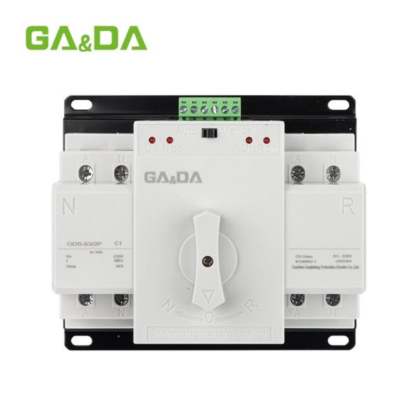 GA&DA 2P AC MCB type Dual Power Automatic Transfer Switch ATS Discount