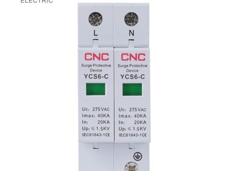 CNC YCS6-C 2P 275V AC SPD House Surge Protector Online