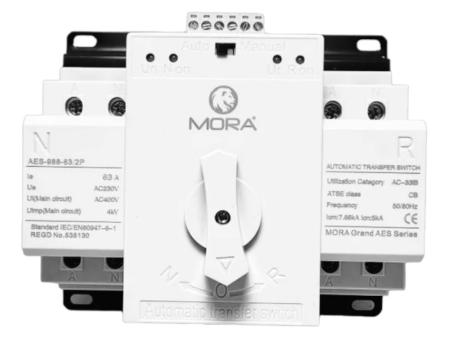 Mora 2P 63A 230V Dual Power Automatic transfer switch ATS Discount