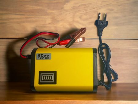 EZee- DIGITAL 8A 12V Automatic Universal Battery Charger For Cheap