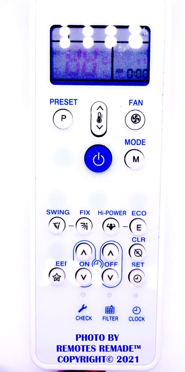 Air Con (A C) Remote Controller for Carrier Air Conditioner Controls Supply