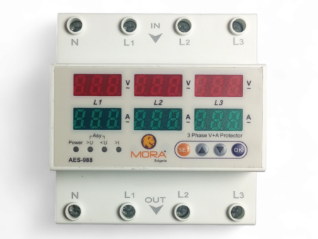 Mora 4Pole 3 Phase Voltage and current Protector For Cheap