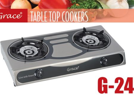 Grace G-24 Gas Stove Heavy Duty with Extra fine Material For Cheap