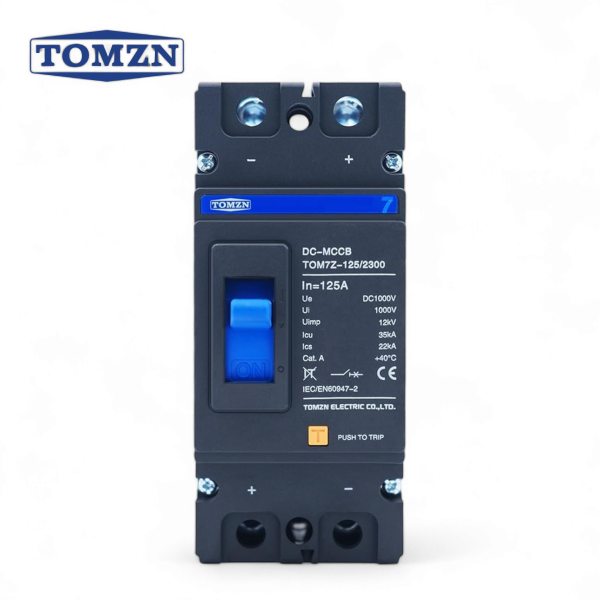 Tomzn TOM7Z 2P 125A DC MCCB Breaker Fashion