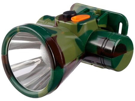 Duration Power DP-7237C Rechargeable Head Light Army Colour on Sale