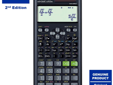 CASIO FX-991ES PLUS 2ND EDITION Calculator Original Online Hot Sale