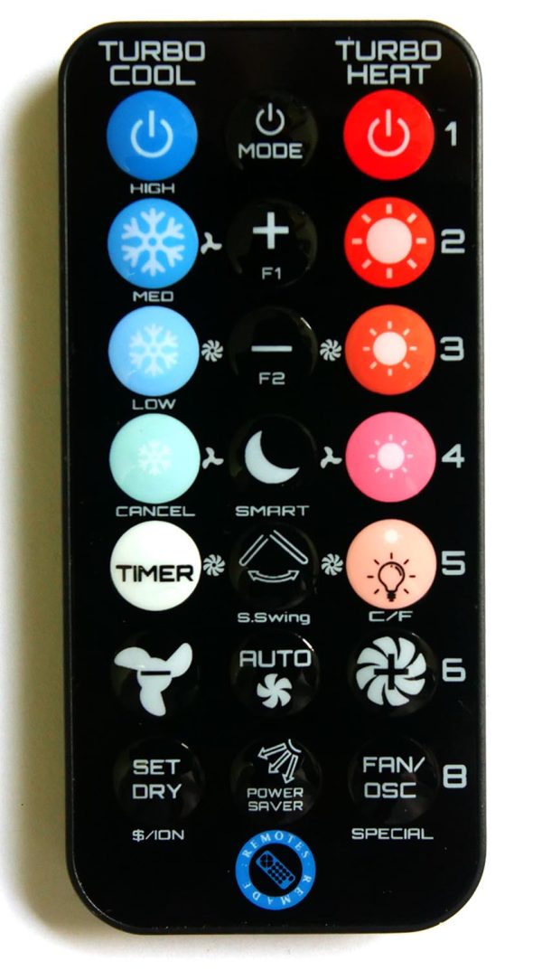 AC Remote For APC Y612BF Online now