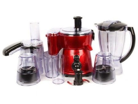 Gaba National GN-922-DLX Red Food Processor Cheap