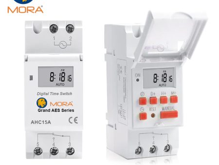 Mora 15A Weekly 7 Days Programmable Digital Timer Switch Online