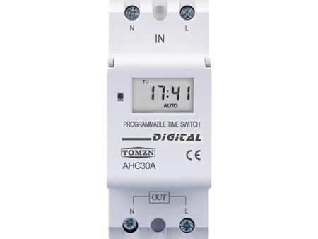 Tomzn 30A Weekly 7 Days Programmable Digital TIME SWITCH Timer Online Hot Sale