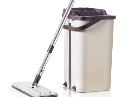 Fiber Mop with Squeeze Bucket Online Hot Sale