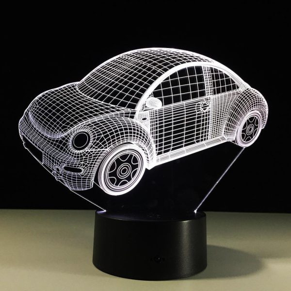 3D Cool Beetle Car Designed Night Lamp Online