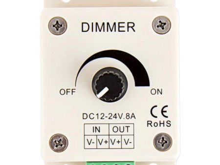 DC Adjustable Dimmer Switch Driver 12V 24V 8A Cheap