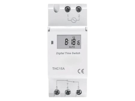 15A Weekly 7 Days Programmable Digital TIME SWITCH Timer (NO-NC) Online