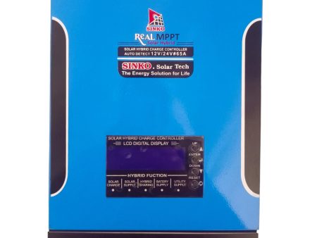 Sinko 65A MPPT Hybrid Solar Charge Controller 12 24V Online Hot Sale